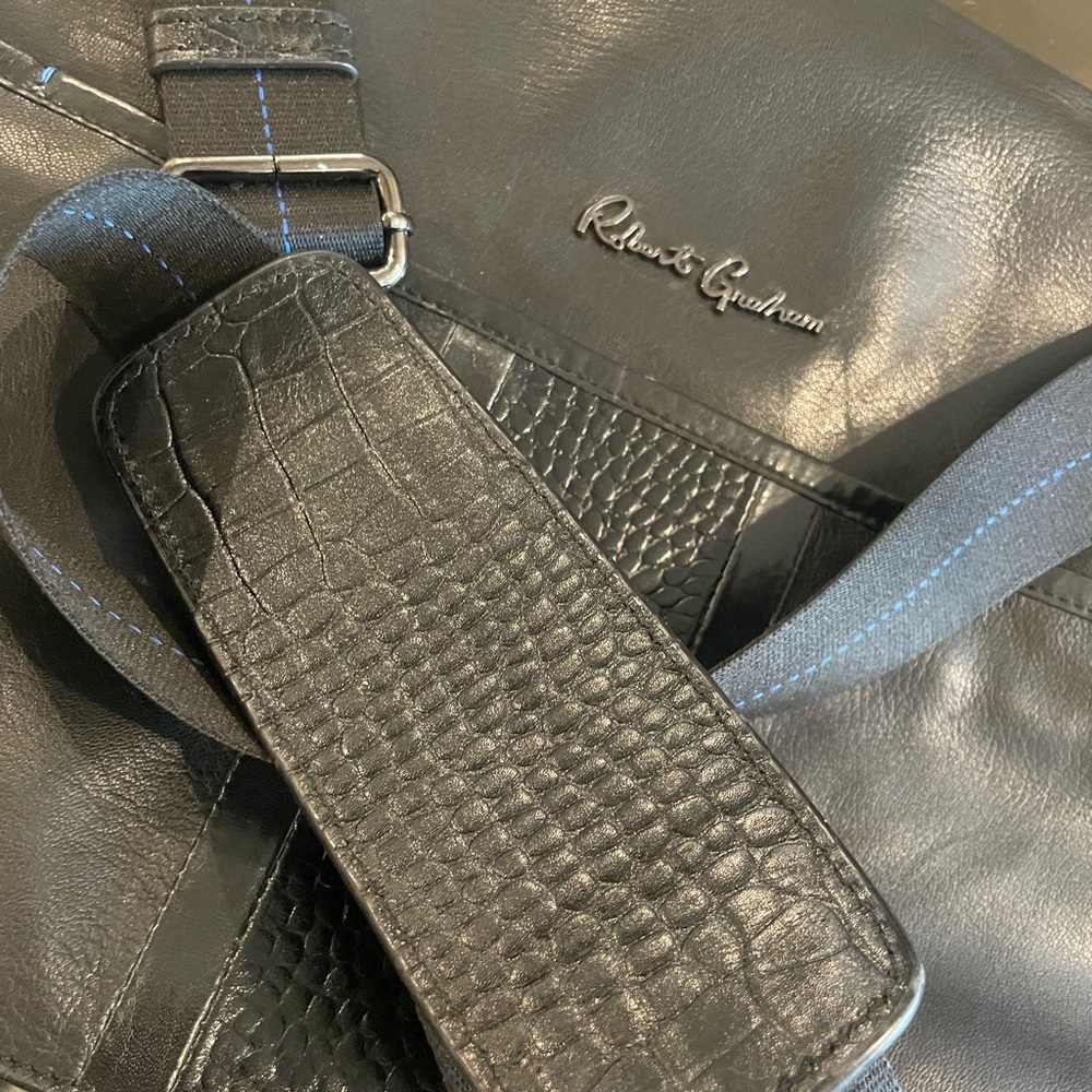 Robert Gram Bottas Leather Messenger Bag